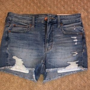 BRAND NEW American Eagle High Rise Shortie Shorts
